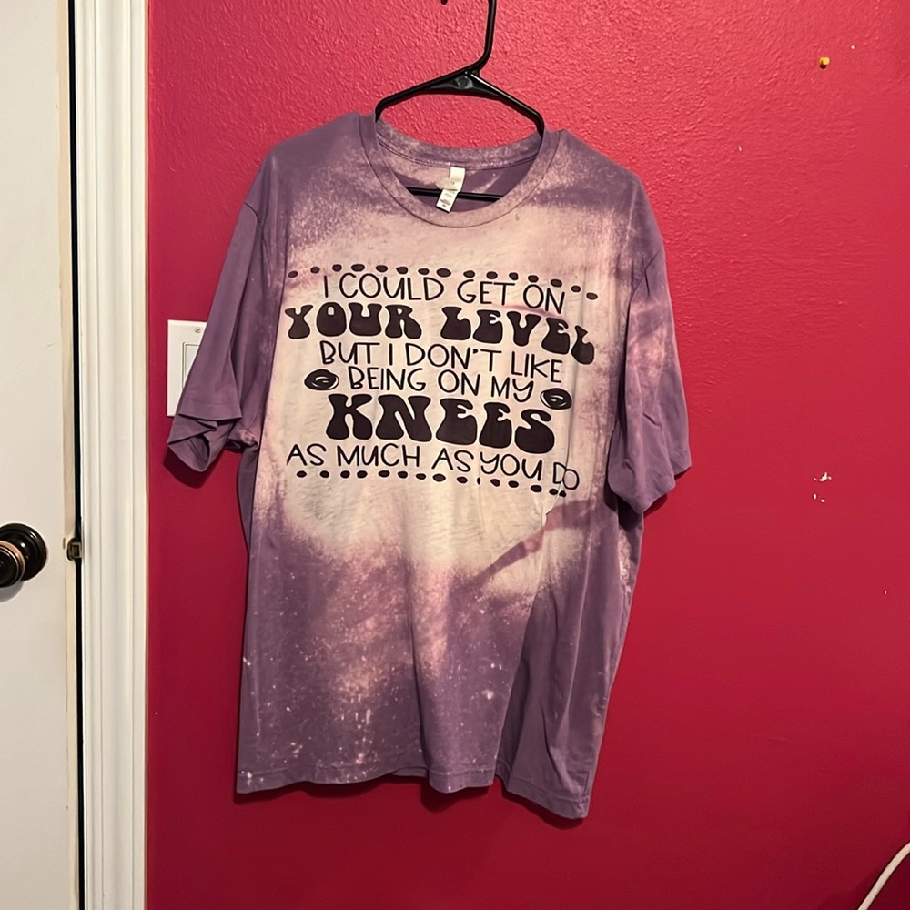 Purple Graphic Tee